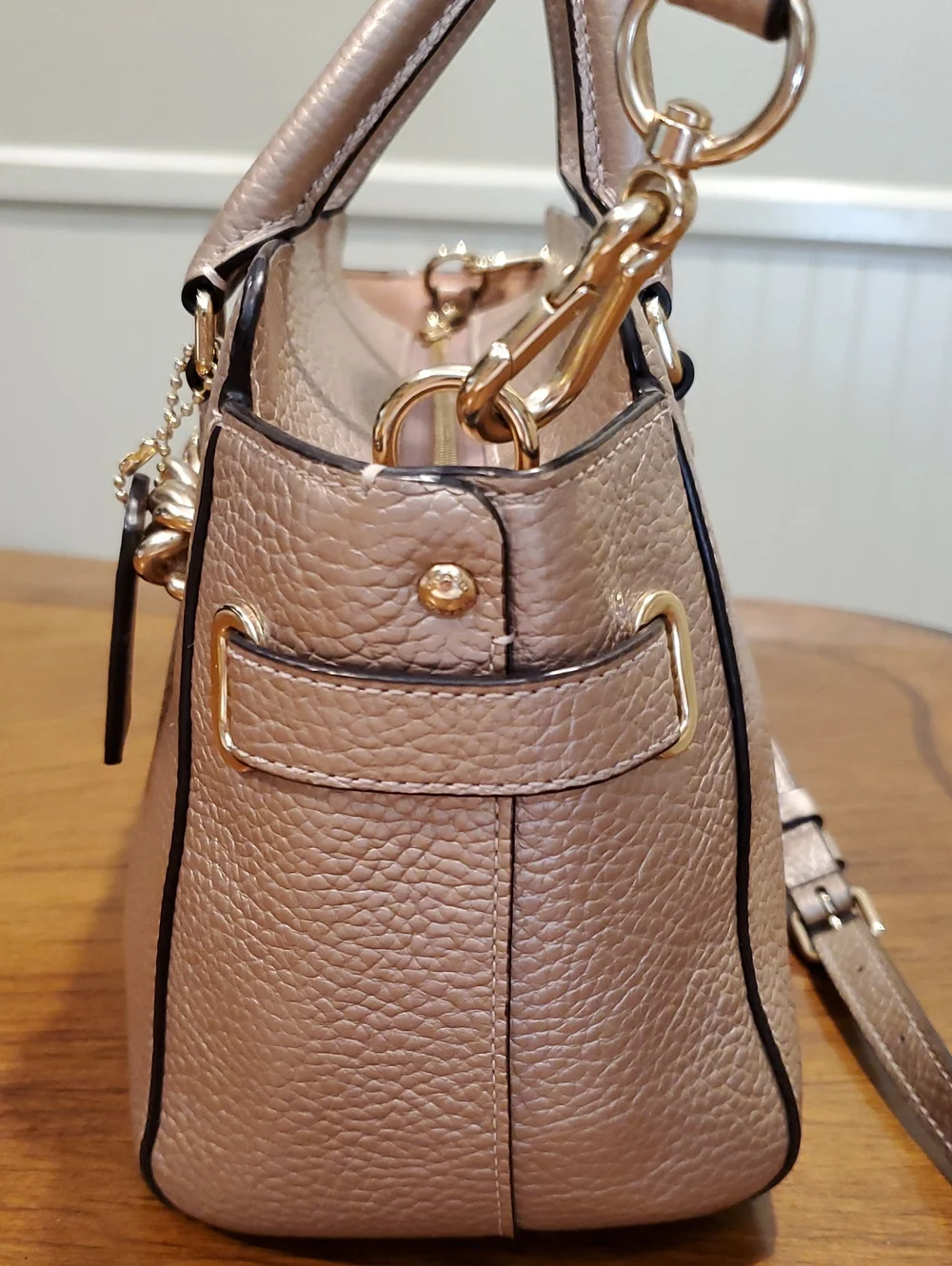 Like NEW Coach Blake Carryall 25 Bag Rose Gold